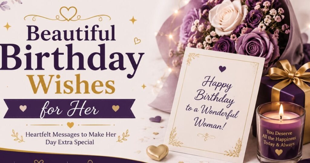 Beautiful Birthday Wishes for Her