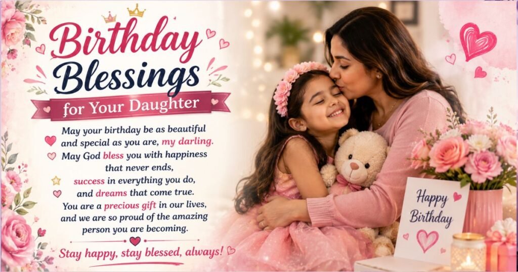 Birthday Blessings for Your Daughter