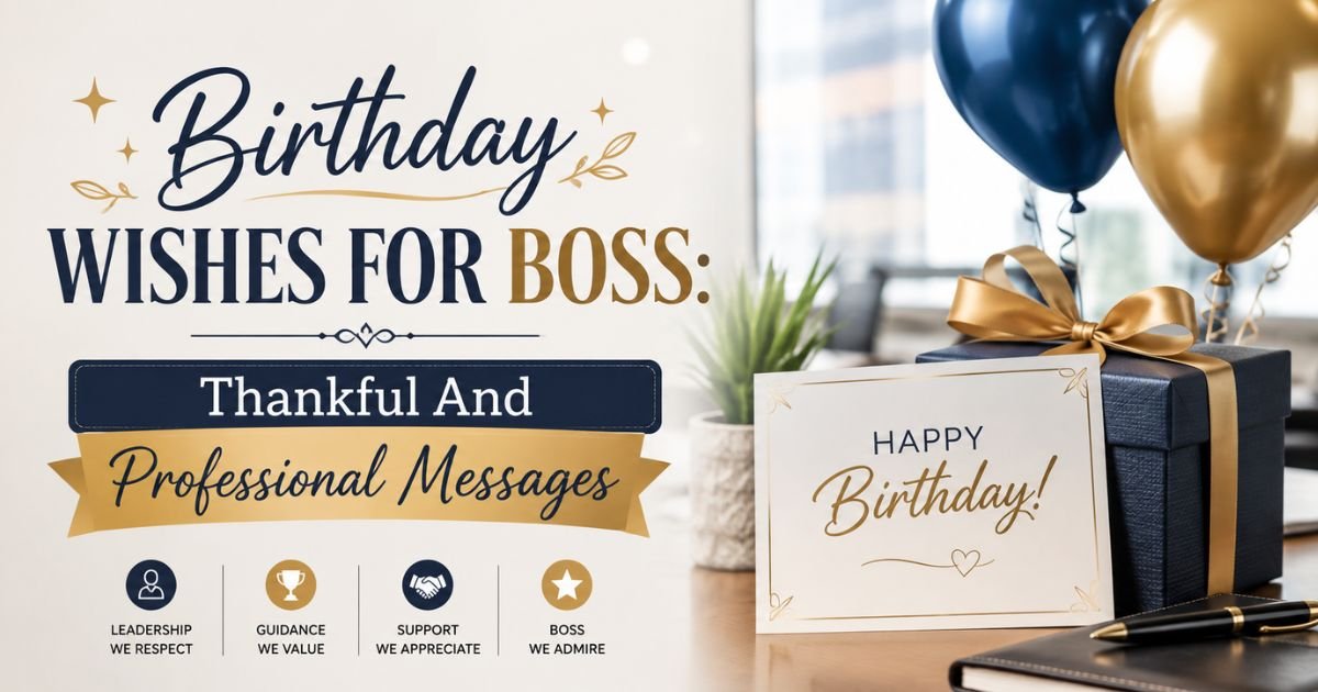 Birthday Wishes For Boss
