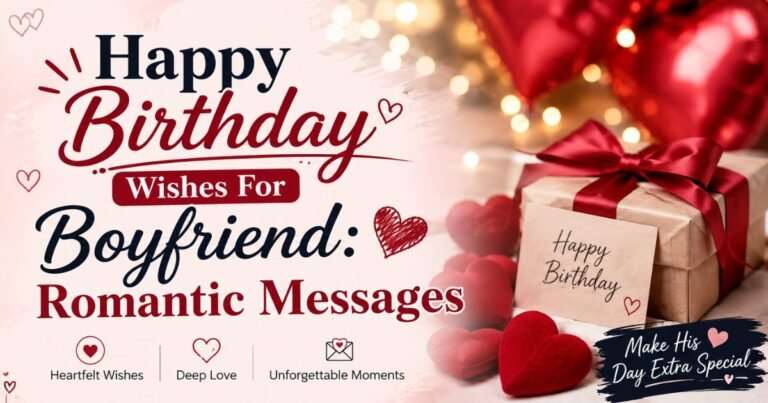Birthday Wishes For Boyfriend
