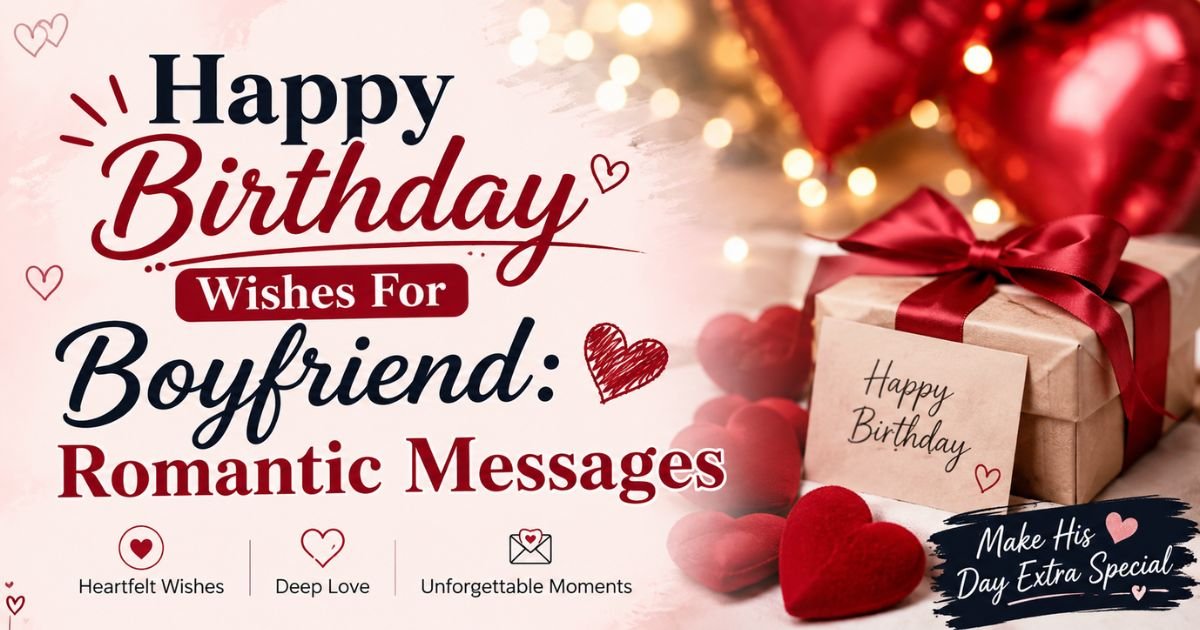 Birthday Wishes For Boyfriend