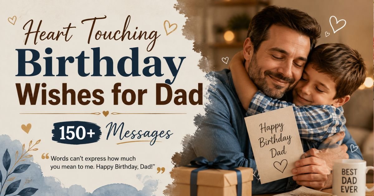 Birthday Wishes for Dad