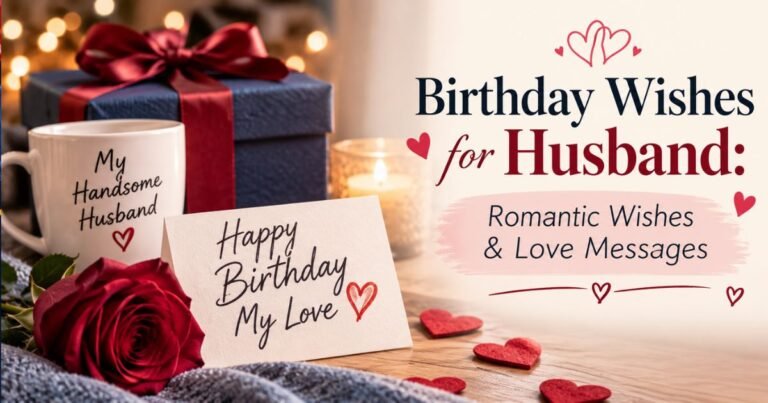 Birthday Wishes for Husband