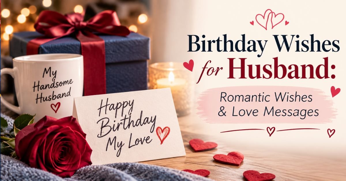 Birthday Wishes for Husband