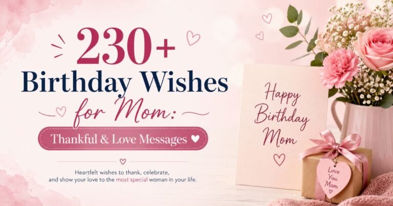 Birthday Wishes for Mom