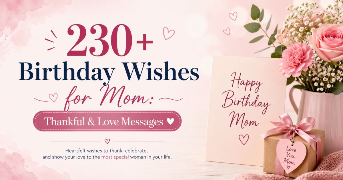 Birthday Wishes for Mom