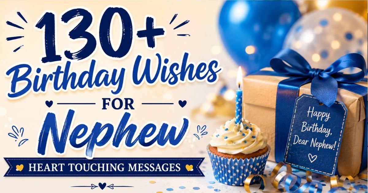 Birthday Wishes for Nephew