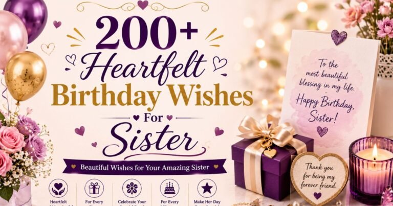 Birthday Wishes For Sister