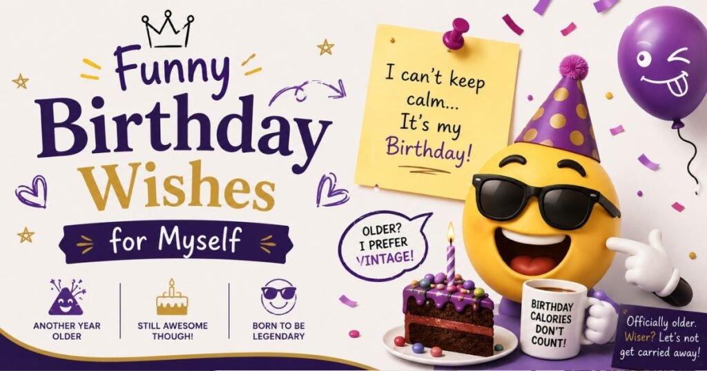 Funny Birthday Wishes for Myself