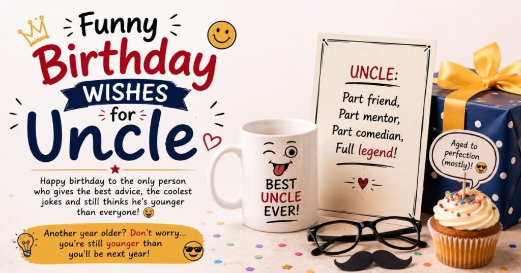 Funny Birthday Wishes for Uncle