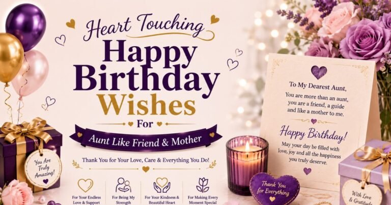 Happy Birthday Wishes For Aunt