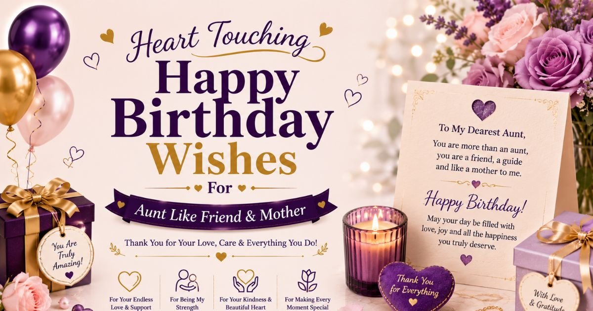 Happy Birthday Wishes For Aunt