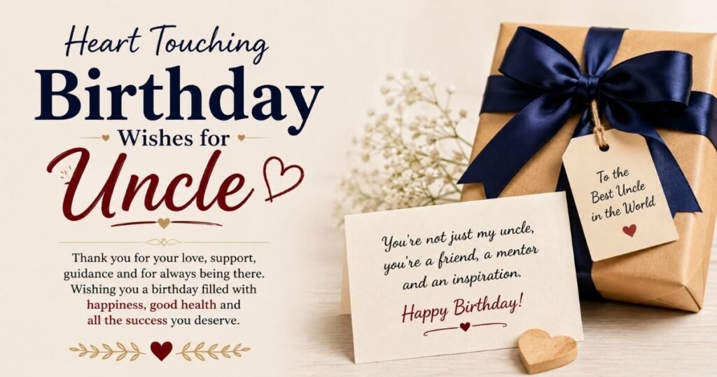 Heart Touching Birthday Wishes for Uncle