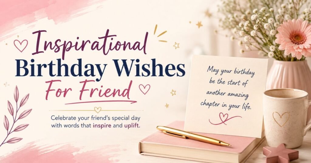 Inspirational Birthday Wishes For Friend