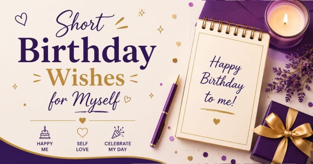 Short Birthday Wishes for Myself