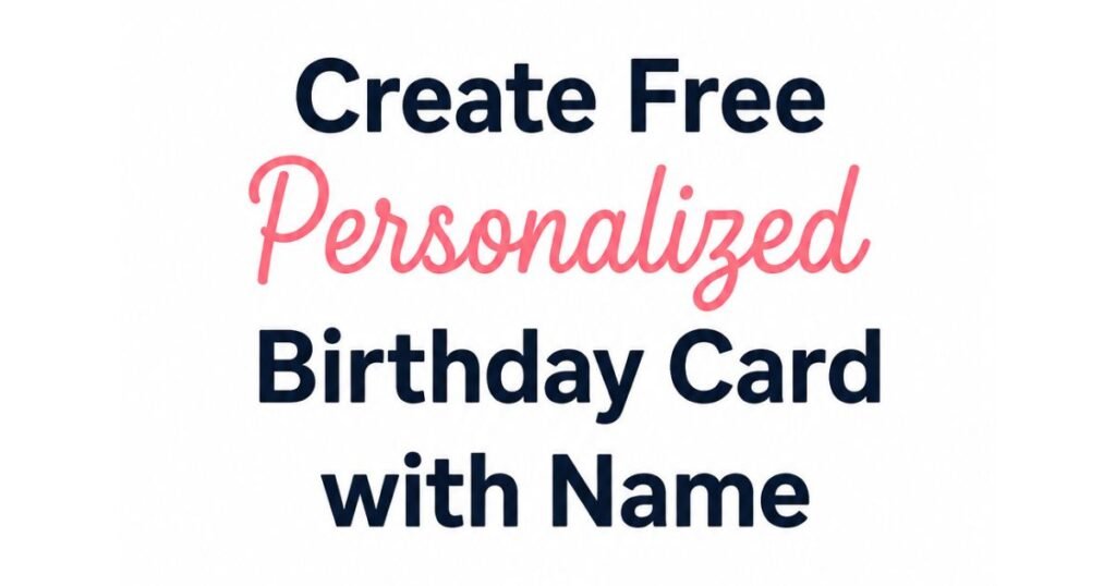 Birthday Card Maker