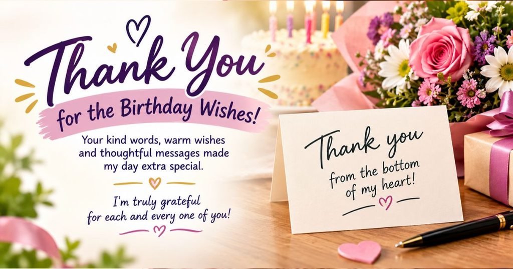 Birthday Thank You Messages