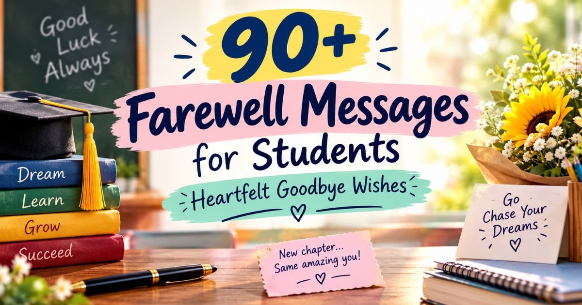 Farewell Messages for Students