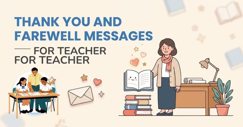 Farewell Messages for the Best Teacher
