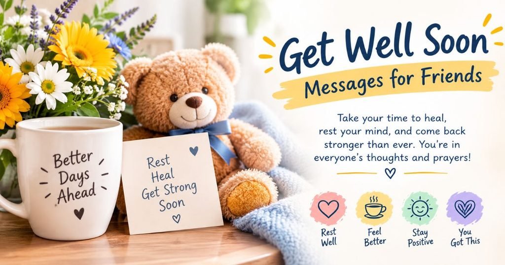 Get Well Soon Messages for Friends