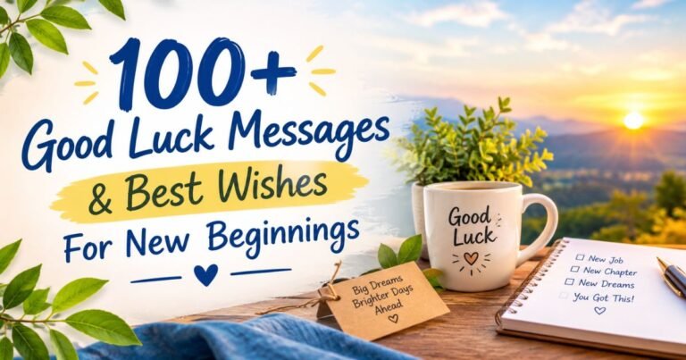 Good Luck Messages