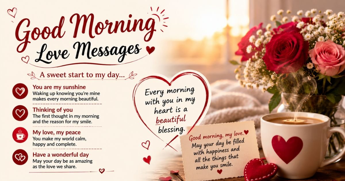 Good Morning Love Messages