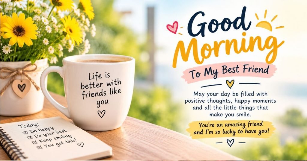 Good Morning Messages For Best Friend