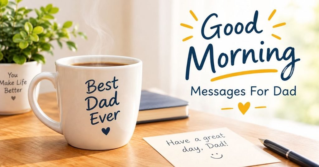 Good Morning Messages For Dad