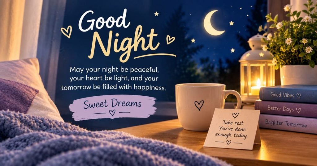Good Night Message For A Friends
