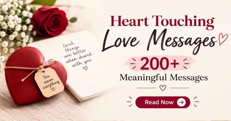 Heart Touching Love Messages