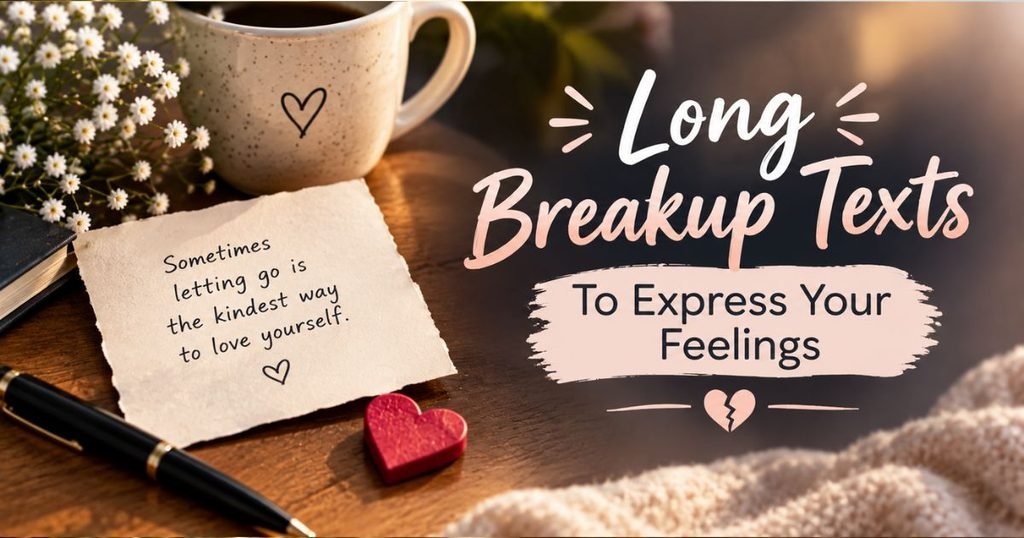 Long Breakup Texts To Express Your Feelings