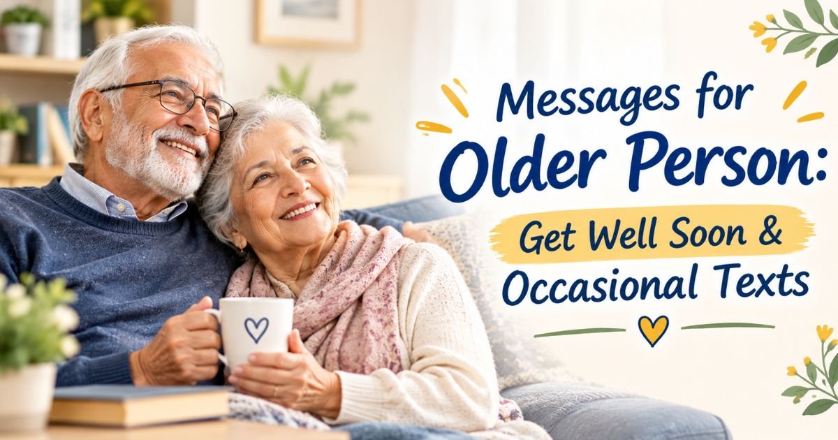 Messages for Older Person