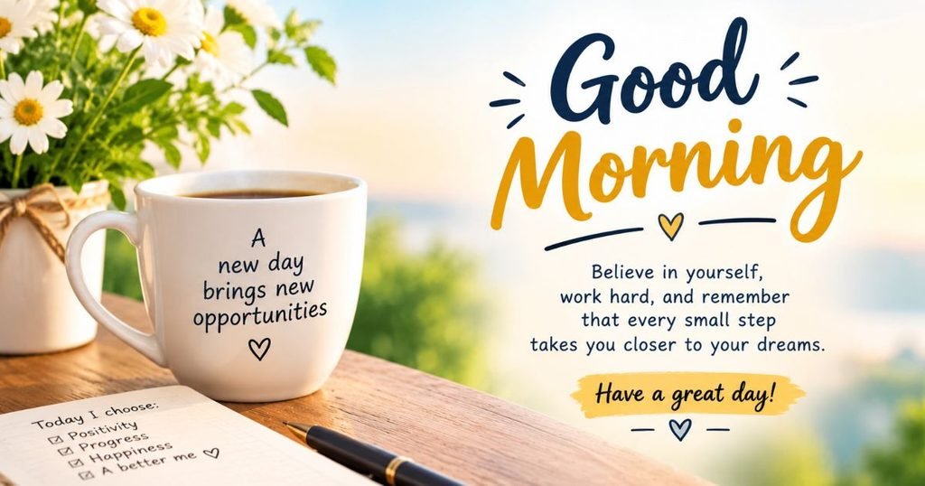 Motivational Good Morning messages