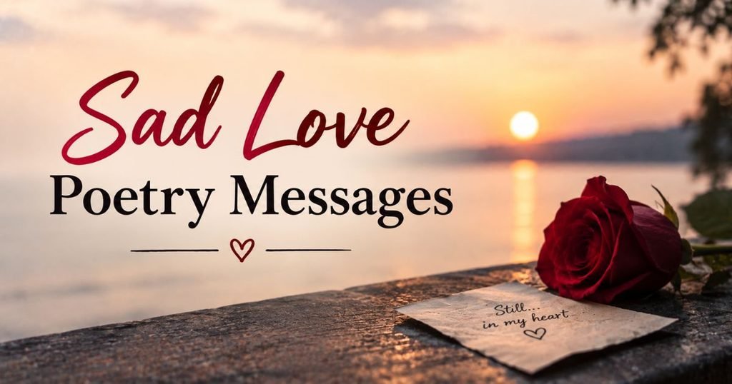 Sad Love Poetry