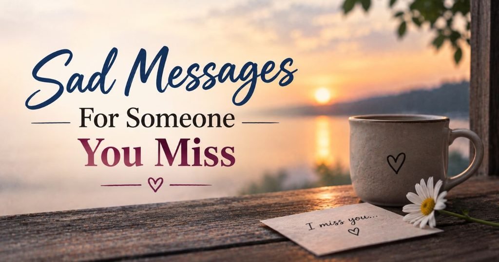 Sad Messages For Someone You Miss