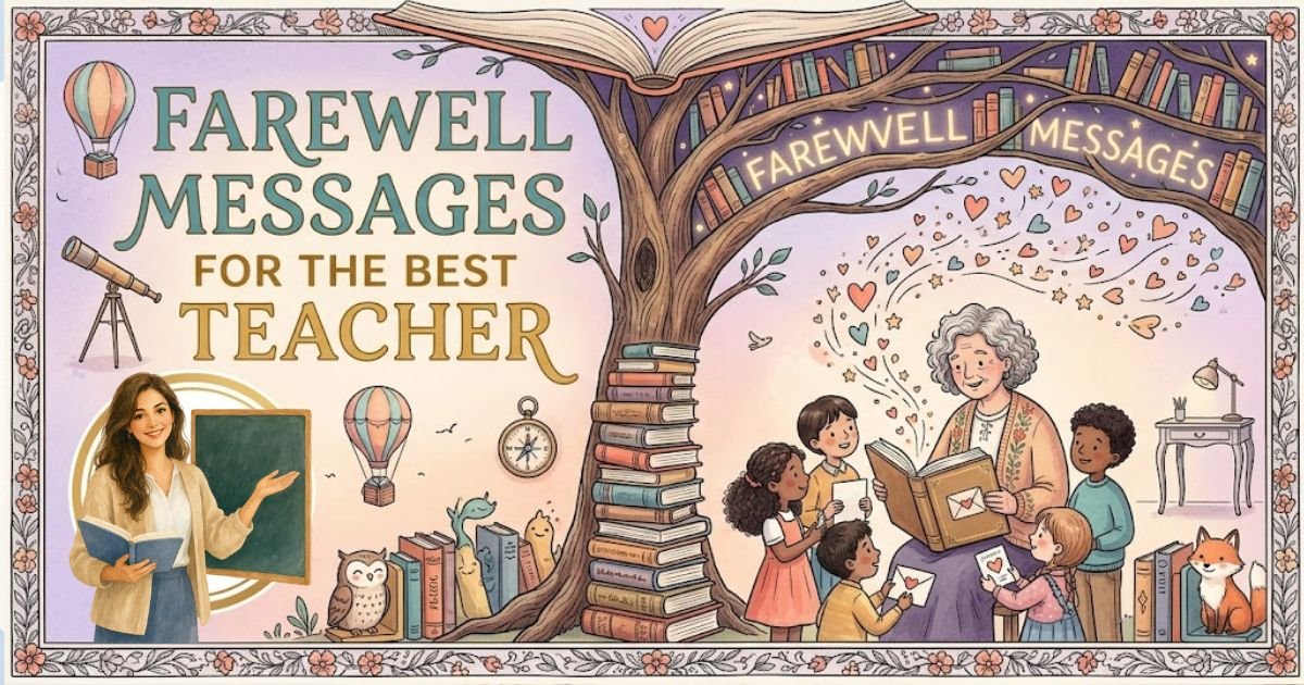 Thank You and Farewell Messages for Teacher