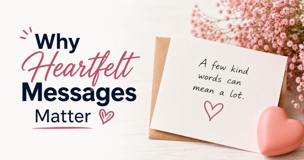 Why Heartfelt Messages Matter