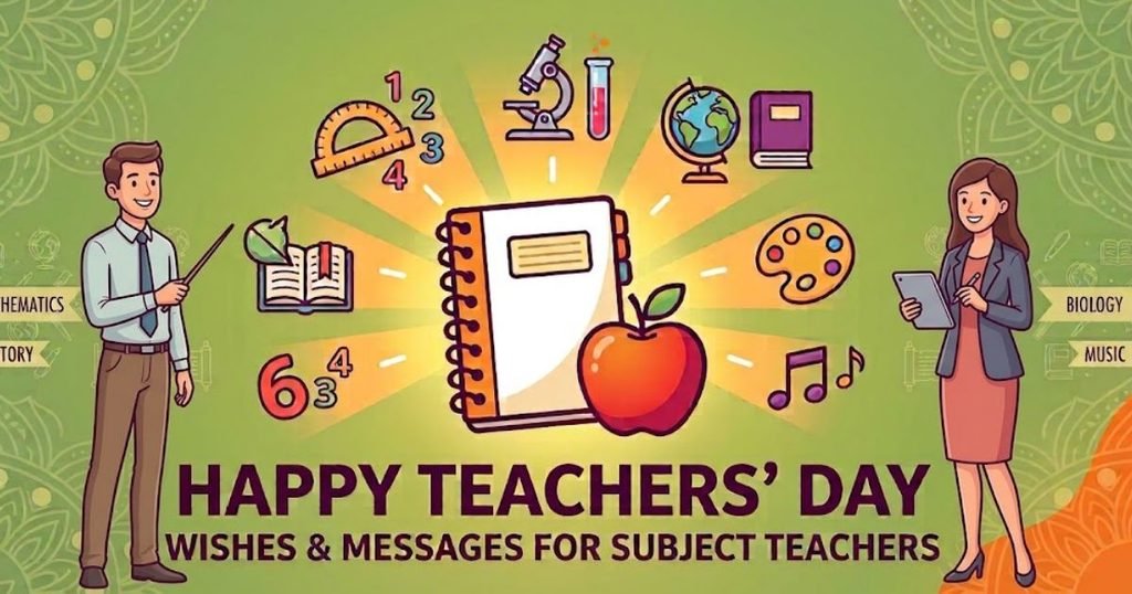 Messages For Subject Teachers